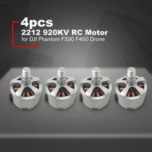 

4pcs 2212 920KV Brushless Motor CW CCW Motors for DJI Phantom F330 F450 F550 RC FPV Drone Quadcopter Multicopter