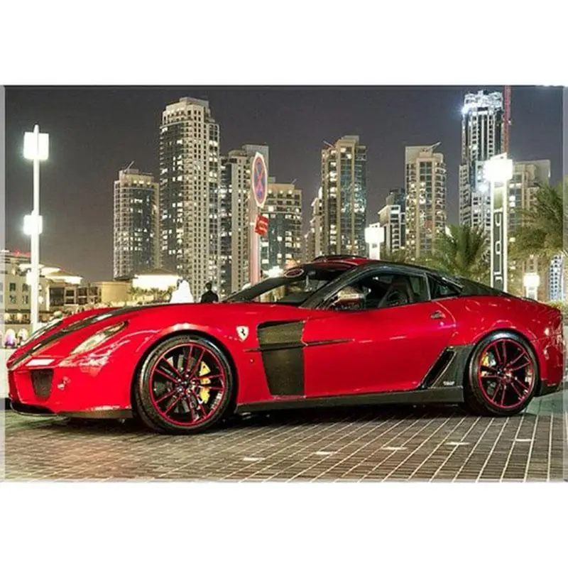 Full Diamond Embroidery Ferrari 5D DIY Diamond Painting Red sports car diamond mosaic Rhinestones decoration Painting gift GH180 Full Diamond Embroidery Ferrari 5D DIY Diamond Painting Red sports car diamond mosaic Rhinestones decoration Painting gift GH180