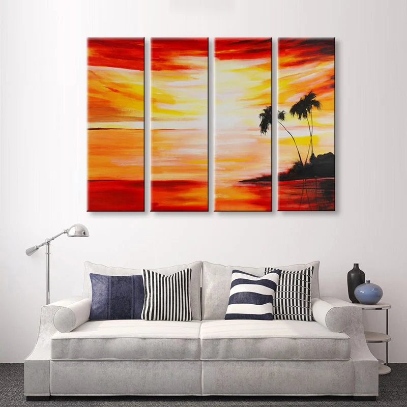 Hand Painted oil painting on canvas modern Best Art Seascape oil painting directly from artist  SE-077 (5)