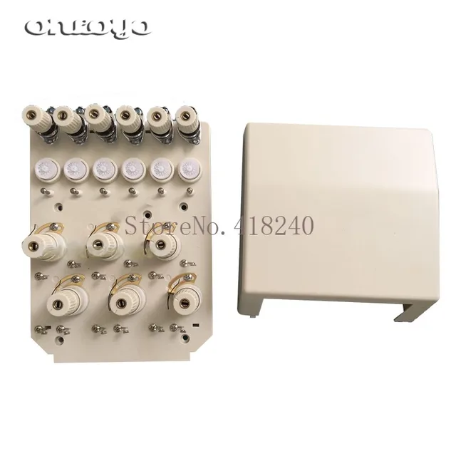 Buy Embroidery Machine Accessories New Six needle Alarm Box 6 Pin With The Bottom Clamping Line Of The Needle Head Beige Online