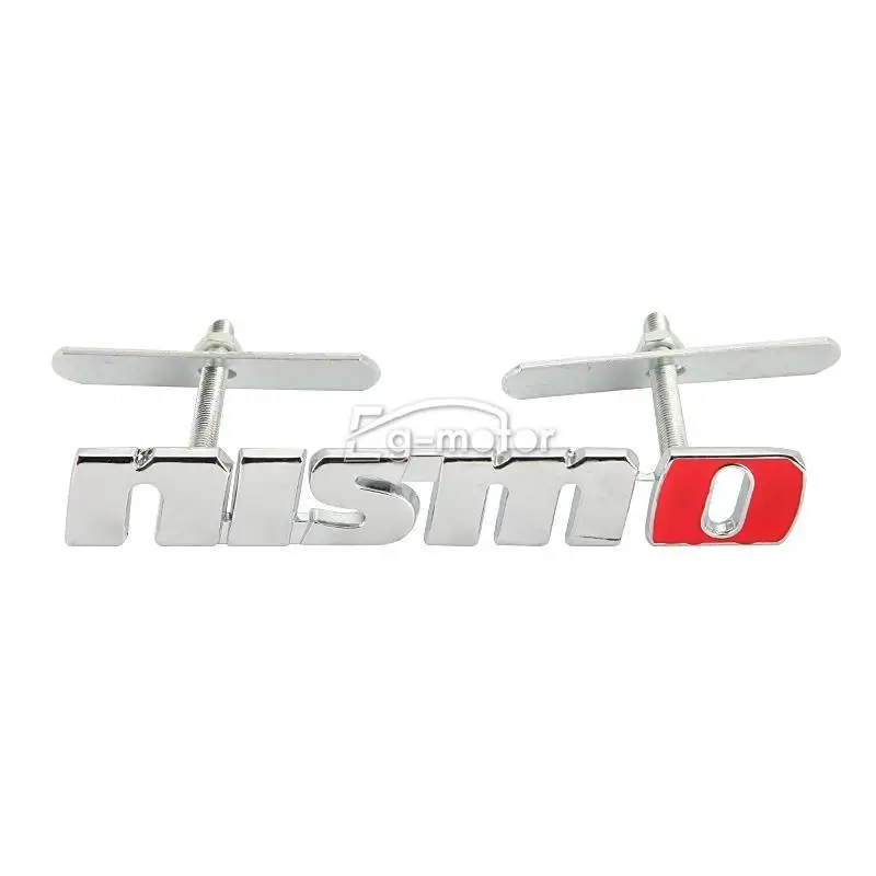 Stereo Feeling 3D Car Metal Grilles Badge Emblem For Nissan Nismo Model Auto Vehicle