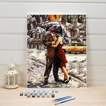 Краски Раскраска по номерам посылка 40 х 50 см любителей DIY