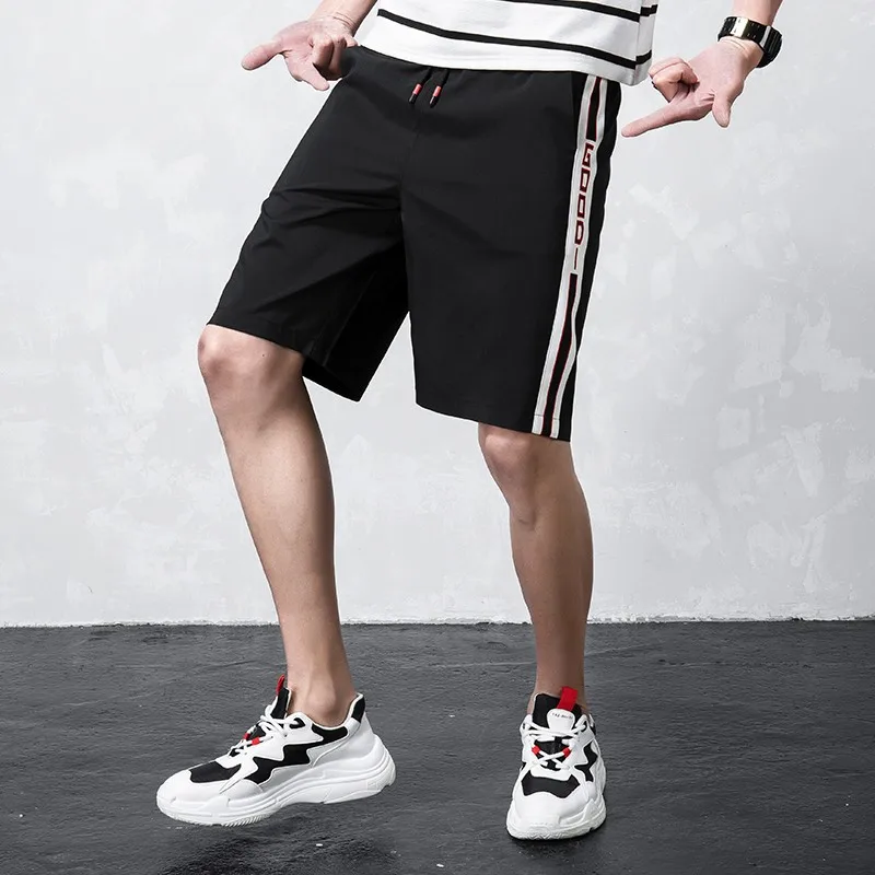 Панк мужские шорты для занятия спортом, бега, в стиле «хип-хоп» из хлопка по колено шорты для бега в английском стиле летние шорты Hombre