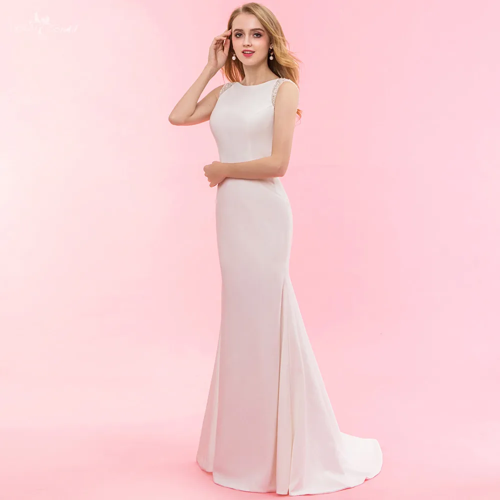 RSW1326 реальные фотографии Yiaibridal Vestido Noiva Simples Русалка сексуальные свадебные платья с открытой спиной