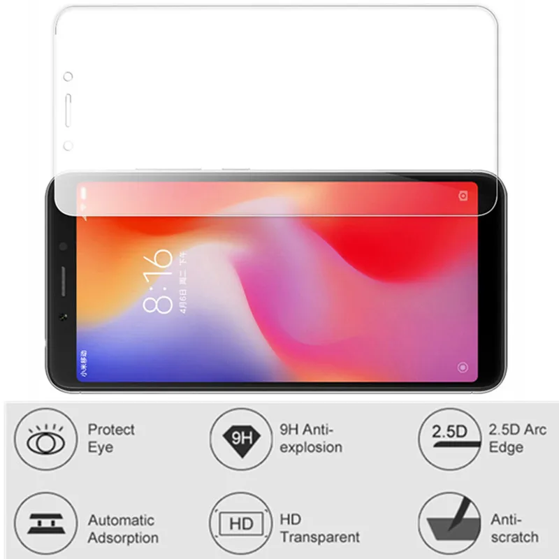 Защитное стекло для Xiaomi Redmi 6 a 6a закаленное 6a|Защитные стёкла и плёнки| |