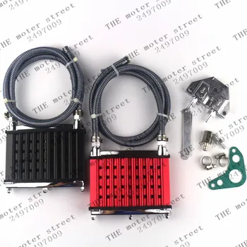

free shipping red Oil cooler radiator cooling for HONDA motorcycle moto ATV ATVS PITBIKE dirt pit bike XR50 CRF70 CRF50 Z50 125