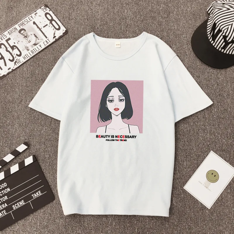 

ZOGAA Clothes female 2019 new Summer Dress white T-shirt girl loose half Sleeve tee shirt camiseta mujer women clothes 2019