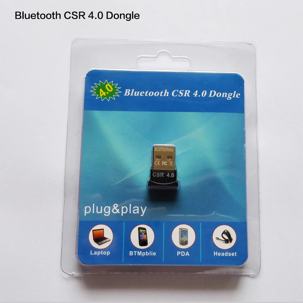 

30pcs/lot : Mini USB 2.0 Bluetooth CSR V4.0 Dongle Dual Mode Wireless Bluetooth Adapter Transfer for XP,Vista,Windows 7/8/10