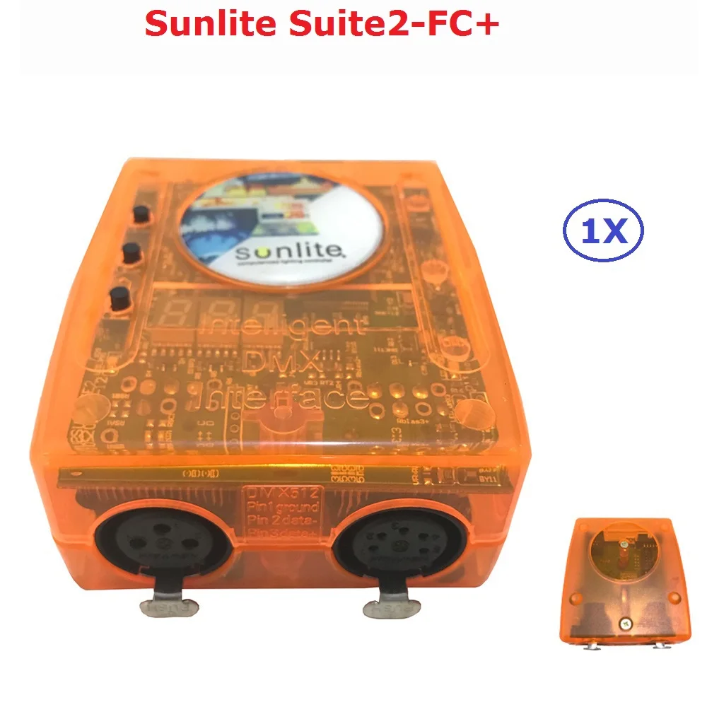 

Classic Virtual Dj Disco Controller USB DMX Interface Dj Controller Sunlite Suite2-FC+ Computer Controller Easy To Operate