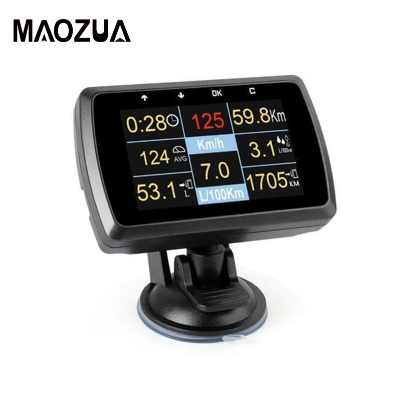 

Newest Car OBD OBD2 Gauge Auto Trip Computer Scanner Water Tempmeter Speed Meter Gauge Display Driving Computer Scan Tool