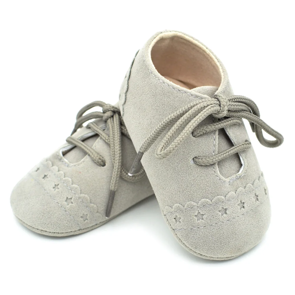 Pudcoco/детская обувь для новорожденных мальчиков и девочек с мягкой подошвой; Милые Мокасины - Цвет: light gray