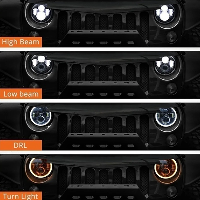 

Led Headlight Converison X 75W 3200Lm Replacement Headlamp Kits Low Beam Lancer or Evolution