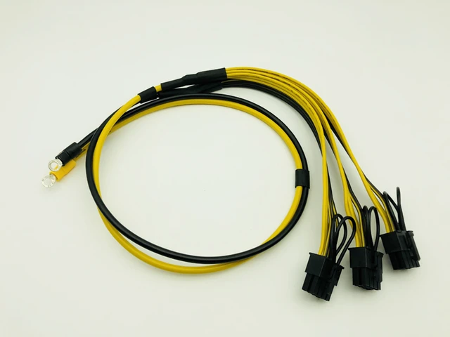 PCIe 6 pin to 8 pin Power Adapter Cable - Computer Power Cables - Internal, Cables