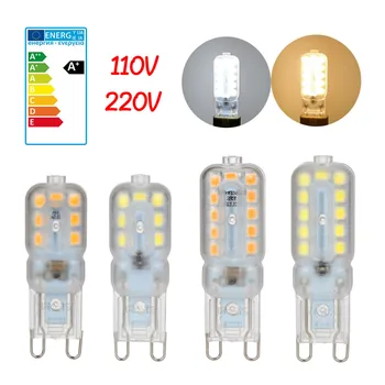 

G9 LED Transparent Capsule Corn Bulb Replace HalLamp 2835 SMD 220V/110V Wedding Party Decor LED Spot Light