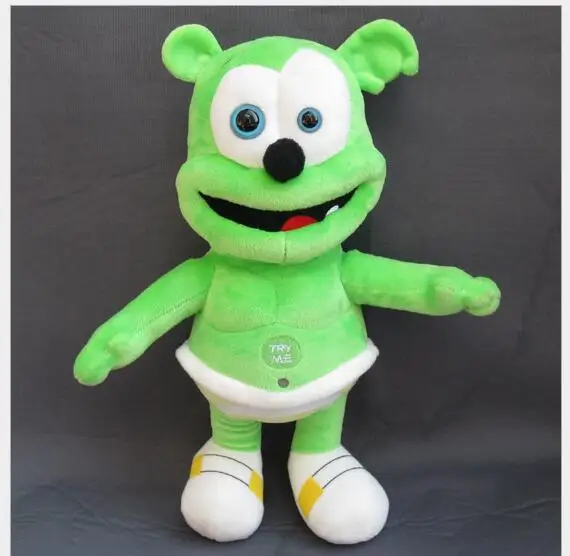 Высококачественный плюшевый Gummy Bear 30 см Gummy Bear Voice Pet Забавные милые игрушки куклы Поющий плюшевый игрушка-лучший подарок для детей