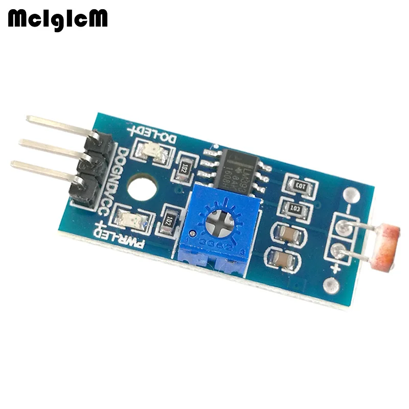 

MCIGICM 200pcs High Quality Light detection Intensity Detect photosensitive Brightness Resistance Sensor photosensitive Module