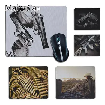 

MaiYaCa 2018 New machine gun wallpaper women Silicone Pad to Mouse Game for Dota2 CS Player gaming mouse pad