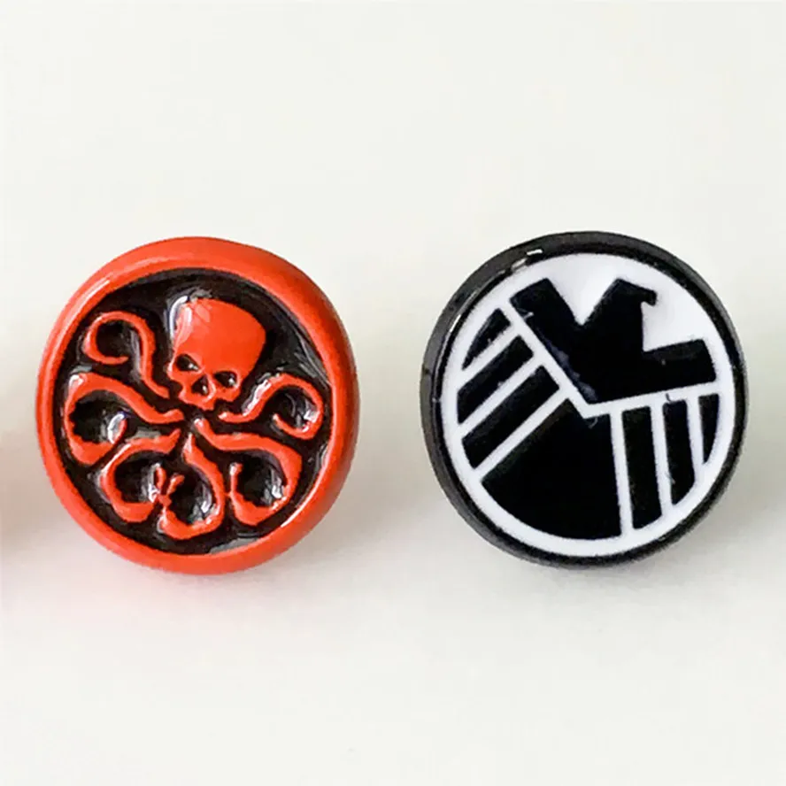 

Marvel Agents of S.H.I.E.L.D. Strange Tales Stud Earrings Simple Fashion Creative Novelty Accessories Gifts Alloy Woman brincos