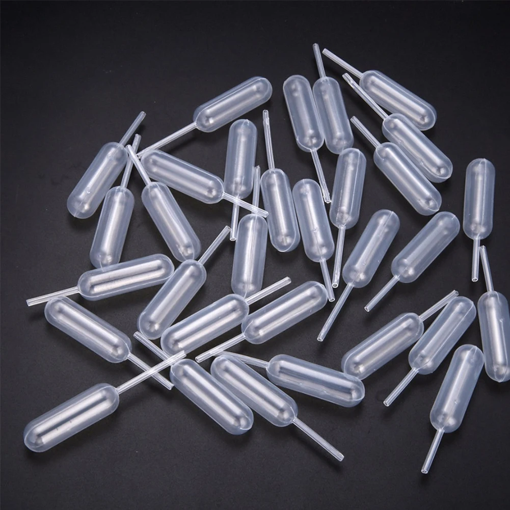 

50pcs/set Baking Tools Macaron Jelly Ice Cream Mousse Pipette Disposable Cupcake Dropper Straw