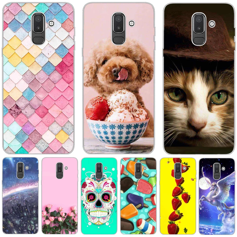 

For Samsung Galaxy J2 Core J3 2017 J8 2018 Case Cover For Samsung Galaxy j2 Core 2018 Case Silicone For Samsung J8 2018 Case