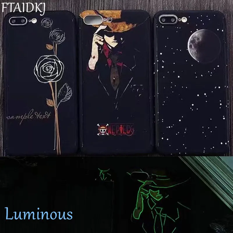 FTAIDKJ Модный Блестящий черный Жесткий чехол из поликарбоната для iPhone X 7 8 Plus 6 6S 5 5S SE