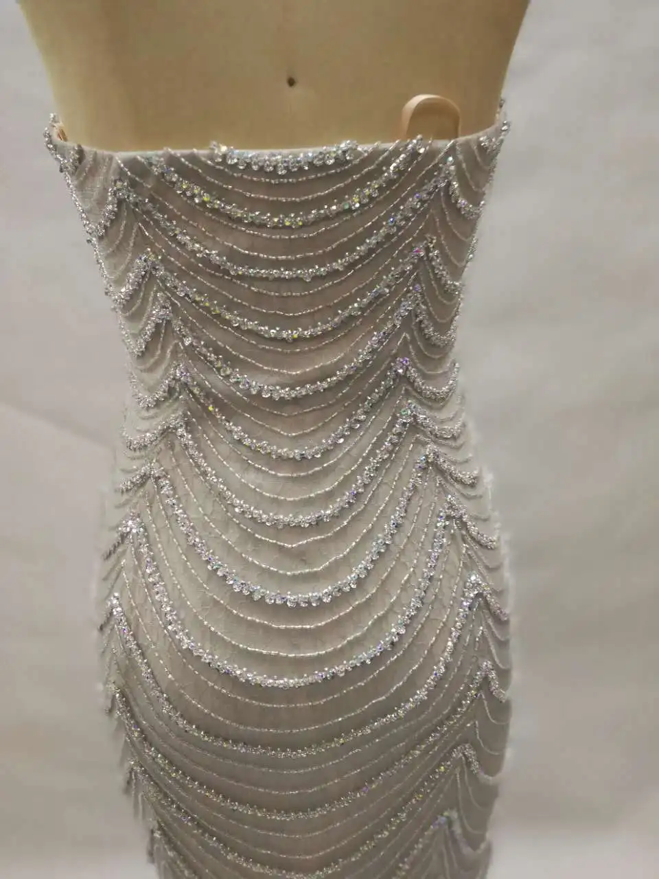 long bling bling dress