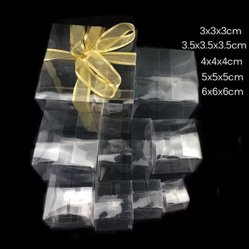 

Plastic PVC Clear Candy Box Gifts Birthday Wedding Favor Holder Transparent Chocolate Gift Boxes Event Sweet Candy Packaging