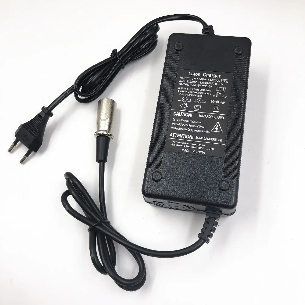 54.6V2A charger 54.6v 2A electric bike lithium battery charger for 48V lithium battery pack XLR Plug 54.6V2A charger 54.6V2A charger 54.6v 2A electric bike lithium battery charger for 48V lithium battery pack XLR Plug 54.6V2A charger