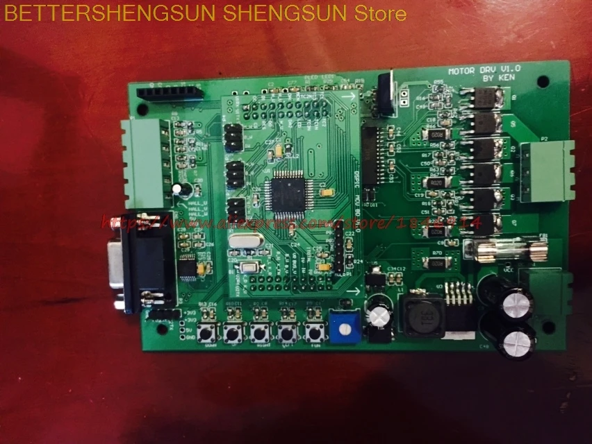 

Microchip DSPIC MCLV (bldc,pmsm)Foc Sine wave brushless motor development board