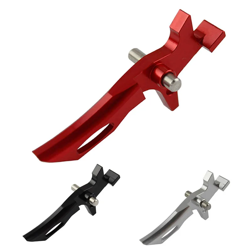 

Hot Sale New Style IPSC CNC Aluminum Timer trigger For M4/M16 Series Airsoft AEG BK Red Silver