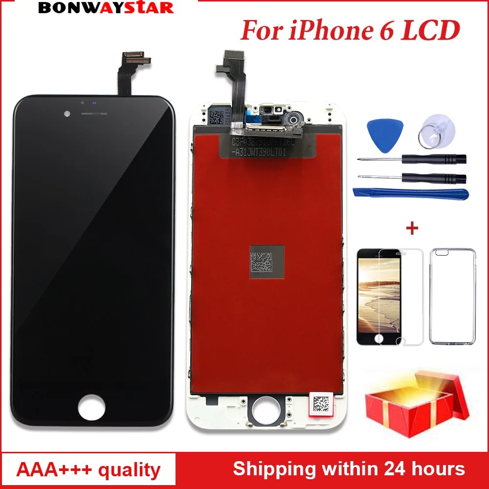 

AAA LCD For iphone 6 Display Touch Screen Digitizer Replacement with Original Assembly for iPhone 6 A1549 A1586 A1589 lcd screen