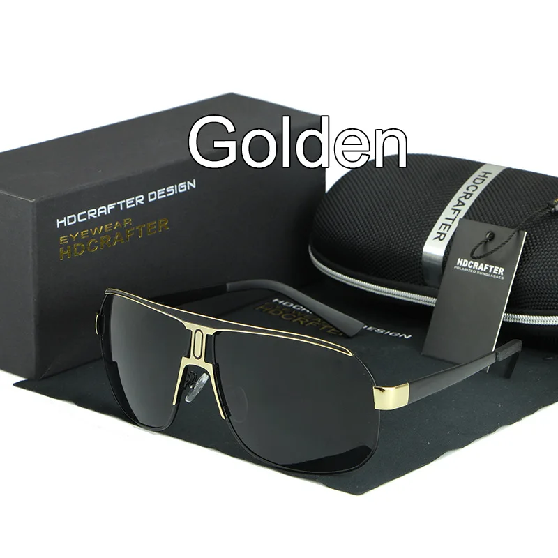 HDCRAFTER женские поляризованные солнцезащитные очки Мужские квадратные очки для вождения очки для мужчин унисекс тонированные линзы для очков De Soleil для мужчин UV4 - Цвет линз: 2