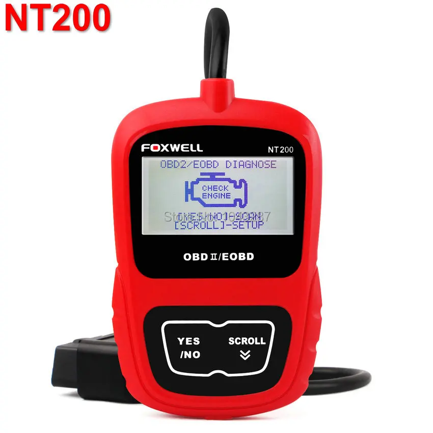 Buy FOXWELL NT200 OBD OBDII Car Multi system Scanner Diagnostic Scan Tool Code