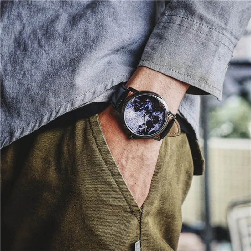 Fashion Trends Models Simple Leisure Star Hip-hop Table Men And Women Watches Watches Clock wholesale,Free shipping #2AP30 (4)