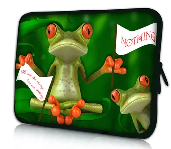 

Free Shipping Frog 11.6" 12" Soft Neoprene Laptop Sleeve Case Bag For Apple Dell Lenovo IBM