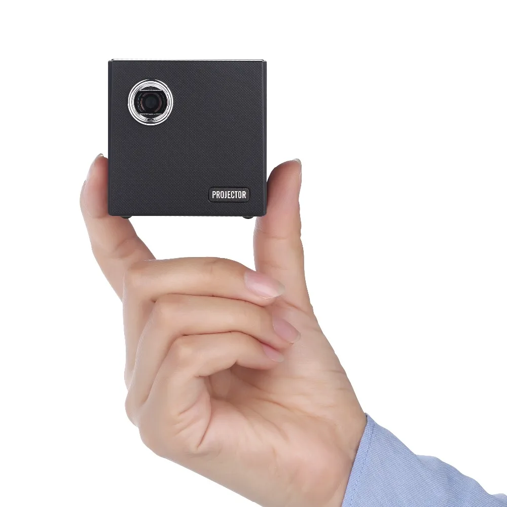 

DLP Mini Pocket projector c80 projector Mini Portable 2.4G 5G Wifi BT4.0 android 7.1.2 hdmi in 2g 16g 50 ansi lumens
