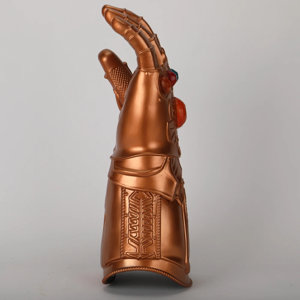 Avengers 4 Endgame Thanos Infinity Gauntlet Cosplay Arm Thanos Latex Gloves Arms Armor Marvel Superhero Weapon Party Props (16)