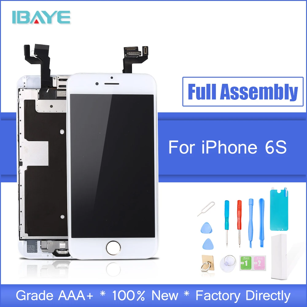 Для iPhone 6s экран ЖК дисплей 2019 Новый сенсорный для iphone дигитайзер Рамка сборка