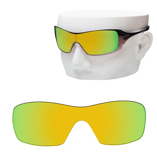 Поляризованные Сменные линзы для солнцезащитных очков-солнцезащитные очки-Дротика - Цвет линз: 24K Gold Mirror