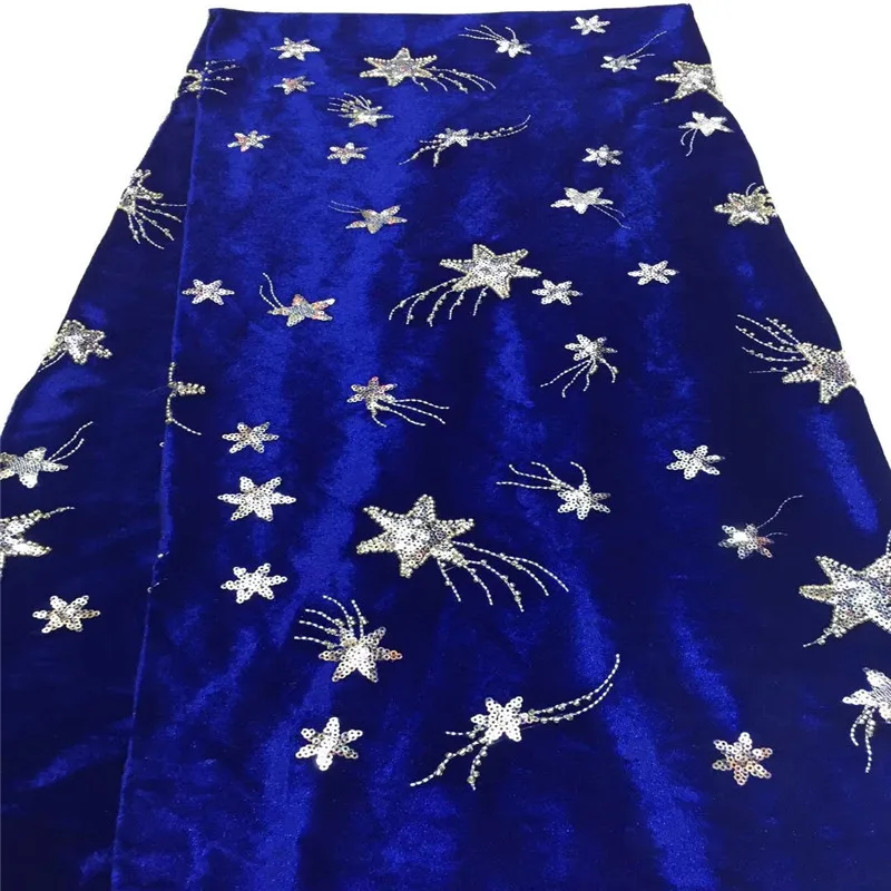 

2019 New Design African Swiss Voile Lace High Quality African Velvet Lace Fabric With Sequins Embroidered Lace Fabric For Party