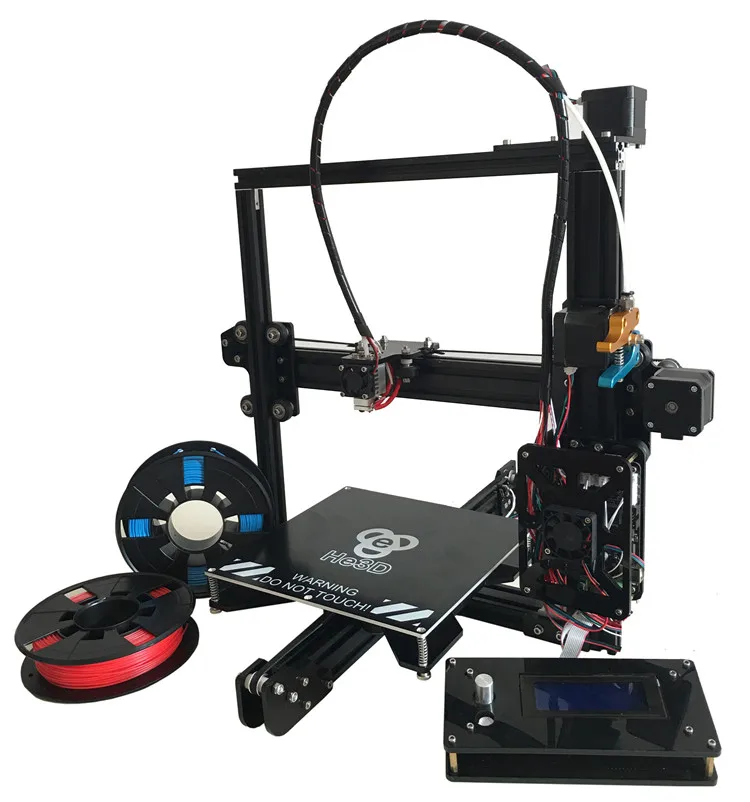 2017 peusa i3 He3D EI3 reprap DIY 3d printer kit with different models flex Aluminium Extrusion