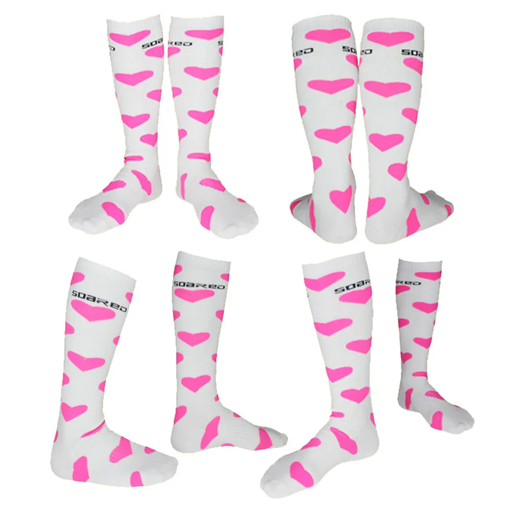 Для женщин лыжный носки для девочек хлопковые носки на открытом воздухе, с высоким голенищем, петли дышащий материал, впитывающий влагу Полотенца дном дикий прогулочная Футбол носки