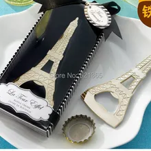 200 шт./лот творческий Эйфелева башня винная, пивная бутылка открывалка Свадебная вечеринка подарок