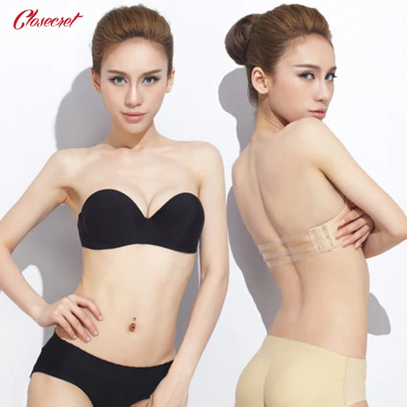 2016 font b Women s b font Seamless Strapless Bra for Wedding font b Dress b