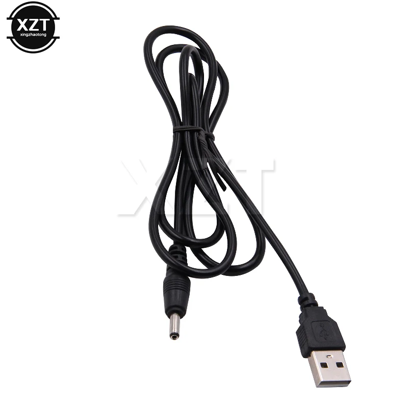 USB 2.0 A Male To 3.5x1.35mm 3.5mm Plug Barrel Jack 5V DC Power Supply Cord Adapter Charger Cable 3.5*1.35mm