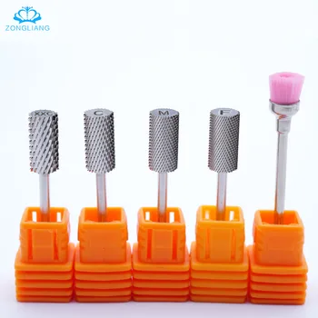 

3/32 carbide nail drill bit apparatus for manicure electric nail machine accessoires nail art carbide nail file for gel varnish