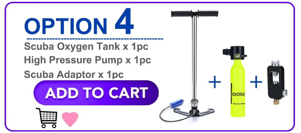 Мини кислородные баллоны с насосом для подводного плавания, подводное дыхательное устройство, небольшой регулятор для дайвинга, цилиндр