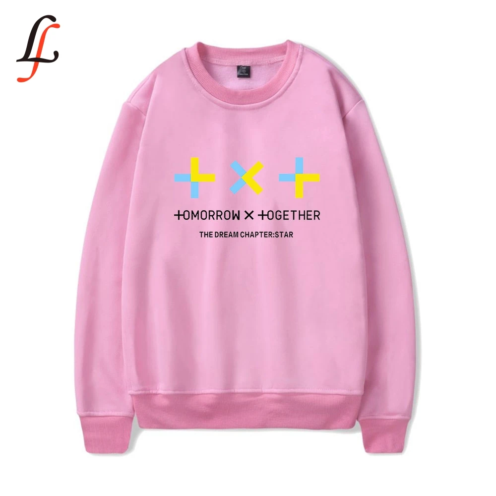 TXT Tomorrow X togethether harajuku Толстовка с капюшоном для женщин и мужчин Свободная