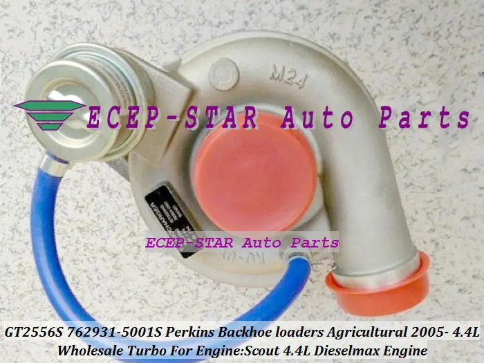 GT2556S 762931-0001 762931-5001S Turbo Turbocharger For Perkins Backhoe loaders 2005-06 with Scout 4.4L Dieselmax Engine  (6)