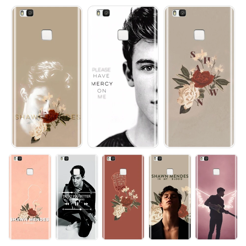 Shawn Mendes Мягкий силиконовый чехол для телефона Huawei P Smart Plus Pro P20 P10 P9 P8 Lite 2017 задняя
